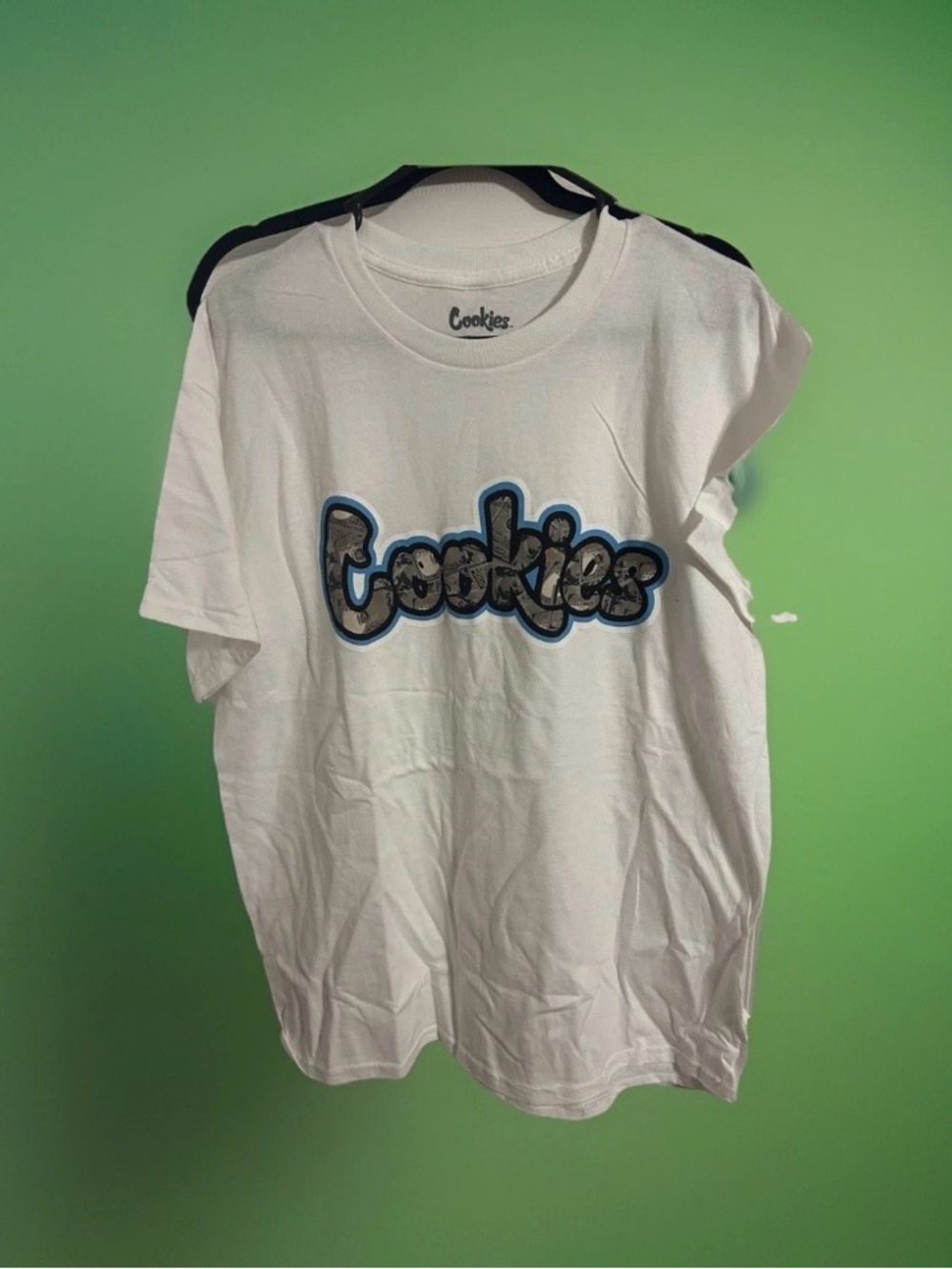 Cookies SF White T Size MENS LARGE T-Shirt Original Mint New STREETWEAR 420